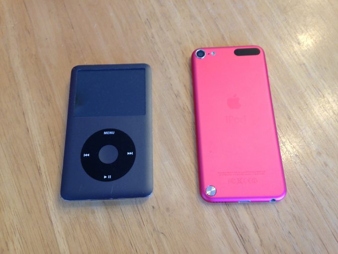 ipod touch5・ipod classic郵送修理　新潟のお客様