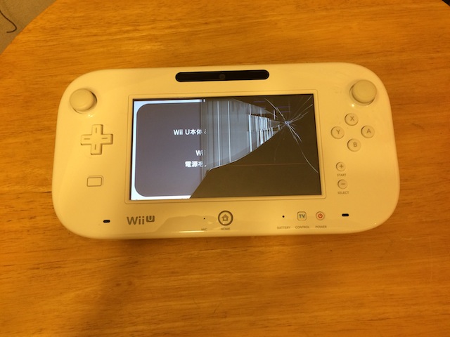 任天堂3DS・WiiUゲームパッド修理　新宿のお客様