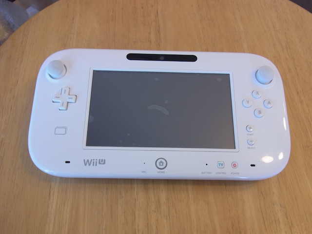 Wii Uのgamepad故障修理 中野のお客様