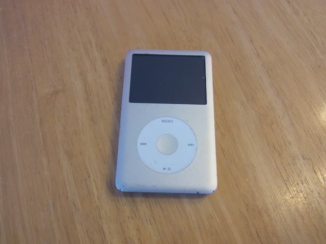 ipod classicバッテリー交換修理 神田のお客様