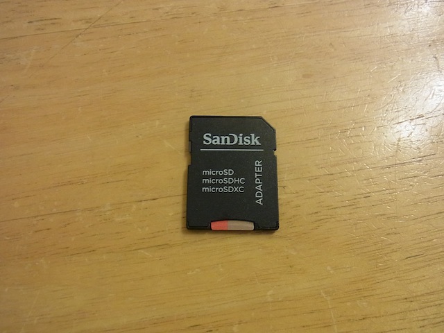 SDカード/USBメモリ/外付けHDD　データ復元・ipod classic修理　東久留米のお客様