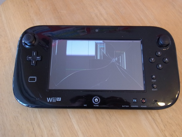 Wii Uのgamepad液晶故障/ipod classic/イヤホン修理　秋葉原のお客様