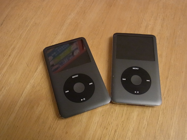 ipod classicHDD故障/イヤホンMMCX化/任天堂3DS修理　恵比寿のお客様