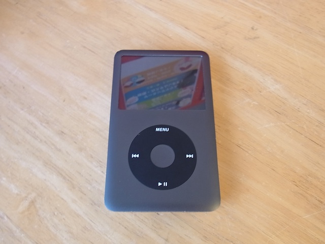 ipod classicHDD故障/イヤホンMMCX化/任天堂3DS修理　立川のお客様