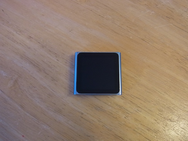 下北沢のお客様よりipod nano6の電源ボタンの修理でご来店がありました。