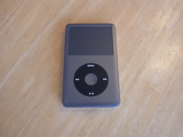 ipod classic店頭持ち込み修理　西葛西からご来店
