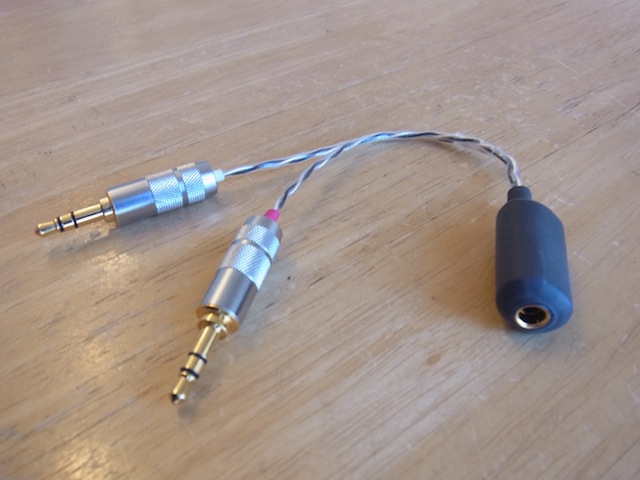 イヤホン変換ケーブル作成/リケーブル/MMCX化　西船橋のお客様