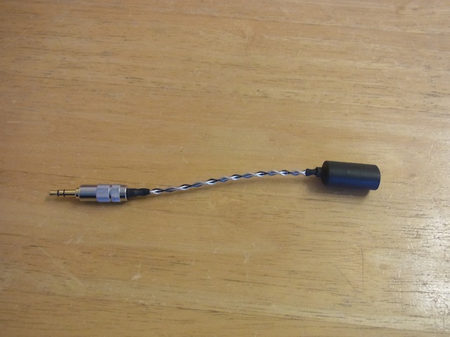 イヤホン変換ケーブル作成/修理/リケーブル/MMCX化　札幌のお客様
