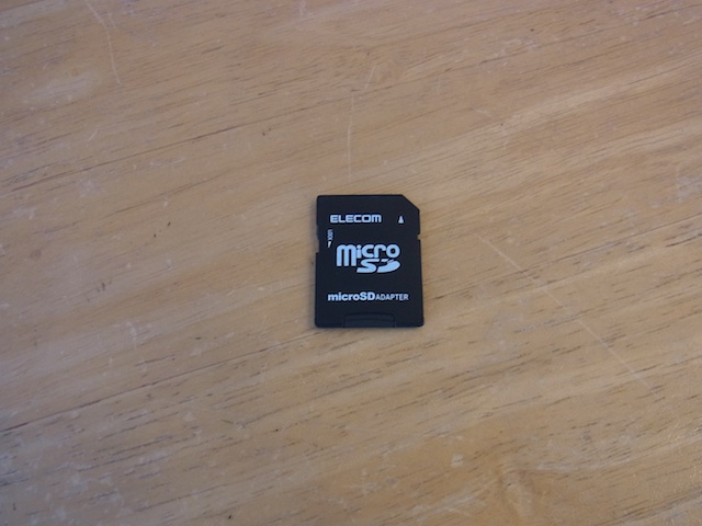 SDカードの宅配データ復旧　松本市のお客様