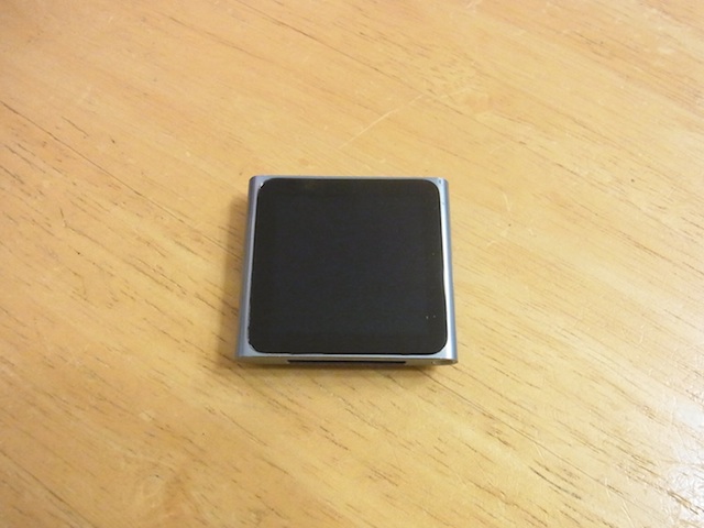 広島県　iPod nano6バッテリー交換　宅配修理なら　郵送キットあります！