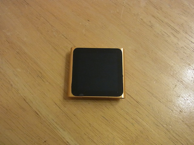 広島県のお客様　ipod nano6宅配修理のご案内　郵送キット送ります！