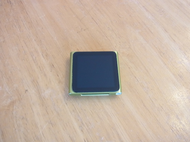 松江市　iPod nano6宅配修理のご案内　郵送キットあります！