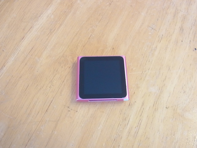埼玉県のお客様　iPod nano6宅配修理のご案内　郵送キット発送します！
