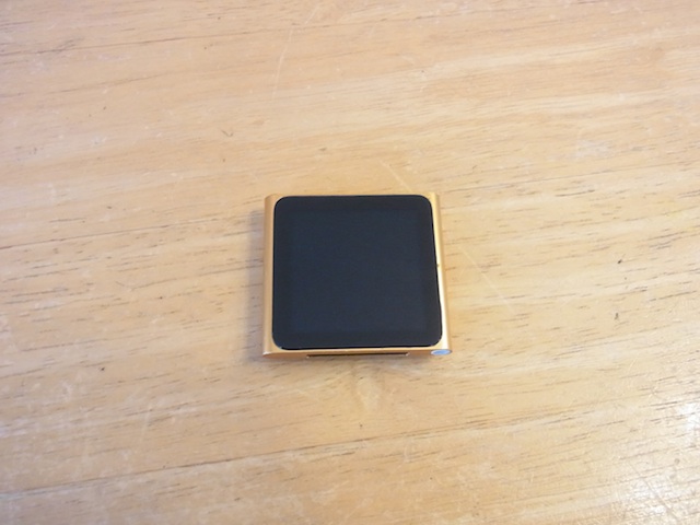 旭川市のお客様　iPod nano6電源ボタン故障　宅配修理　郵送キット発送