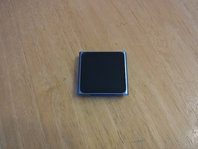 幕張のお客様　iPod nano6電源ボタン宅配修理　郵送キット発送します！