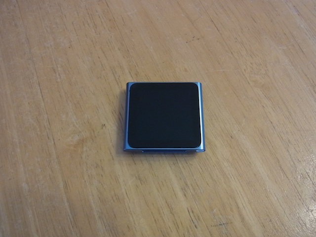 幕張のお客様　iPod nano6電源ボタン宅配修理　郵送キット発送します！