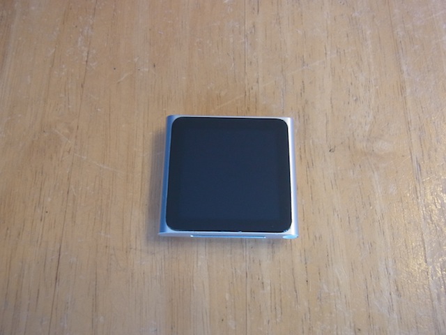 岐阜市のお客様　iPod nano6バッテリー交換　宅配修理　郵送キット発送