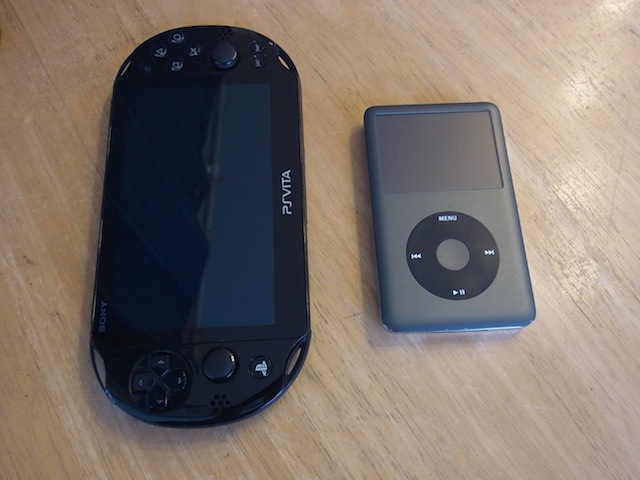 調布からご来店　PSvita2000/iPod classic持ち込み修理 