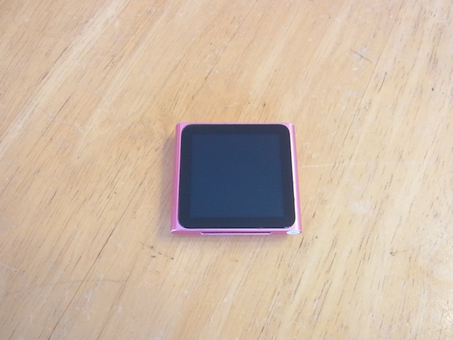 旭川から宅配修理 iPod nano6電源ボタン故障 郵送キット発送