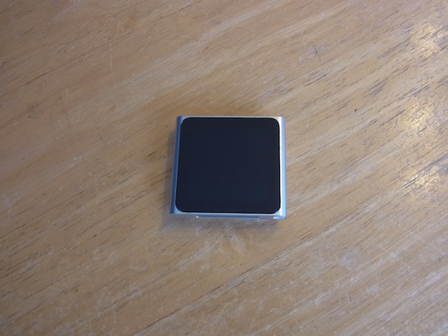 津田沼より宅配修理　iPod nano6電源ボタン故障　郵送キット発送