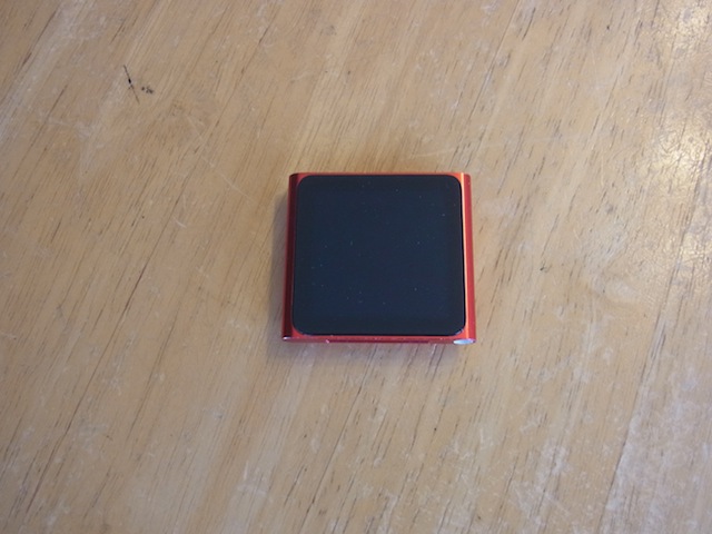 岐阜市のお客様 iPod nano6宅配修理 郵送キット発送