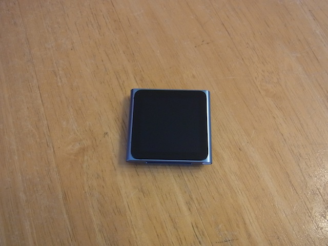 西千葉から宅配修理　iPod nano6電源ボタン故障　郵送キット発送 