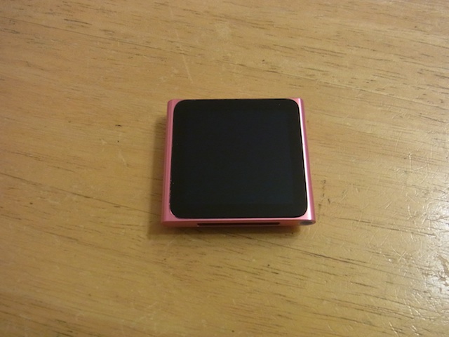 金沢市より宅配修理　iPod nano6電源ボタン修理　郵送キット発送 