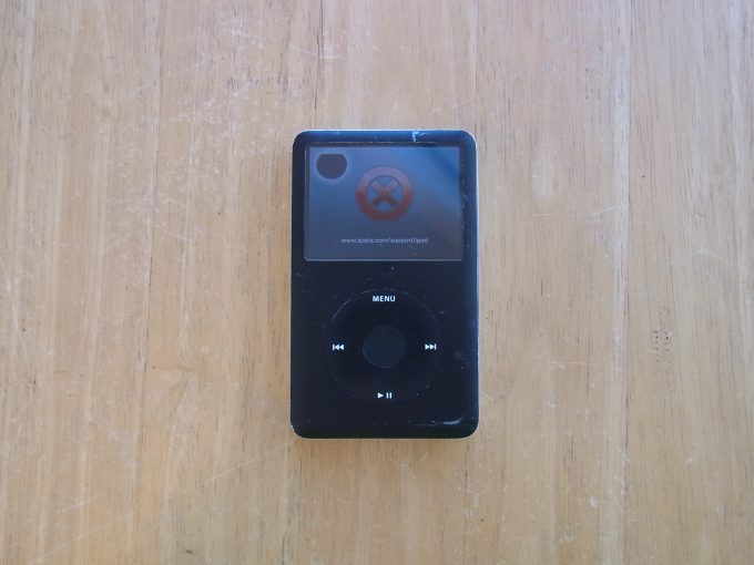新潟県のお客様　iPod classicハードディスク故障修理　宅配キット発送