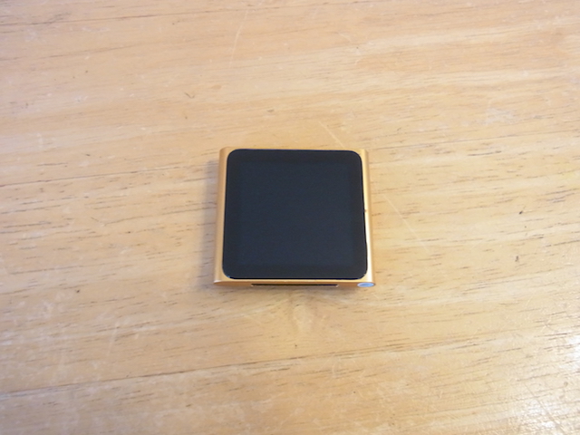 横浜のお客様　iPod nano6電源ボタン修理のご案内　宅配キット発送