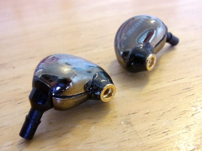 北海道のお客様　SHURE　イヤホン脱着部故障/MMCX化　宅配キット発送