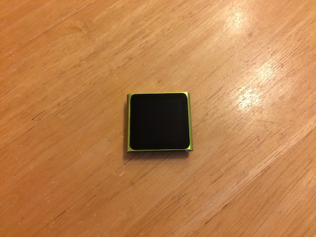 枚方市のお客様　iPod nano6電源ボタン修理　宅配キット発送
