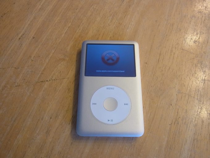 錦糸町のお客様　iPod classic HDD異音　大容量化　宅配キット発送
