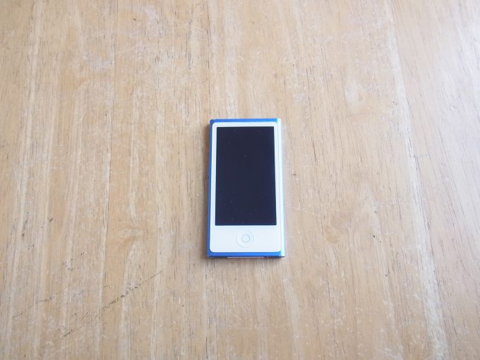 新潟から宅配修理　iPod nano7画面割れ故障　宅配キット発送