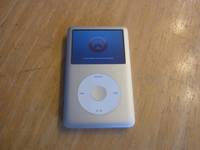 吉祥寺のお客様　iPod classicハードディスク故障SD化修理