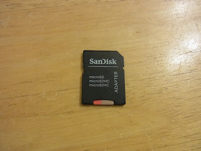 中野からご来店 SDカード持ち込みデータ復旧