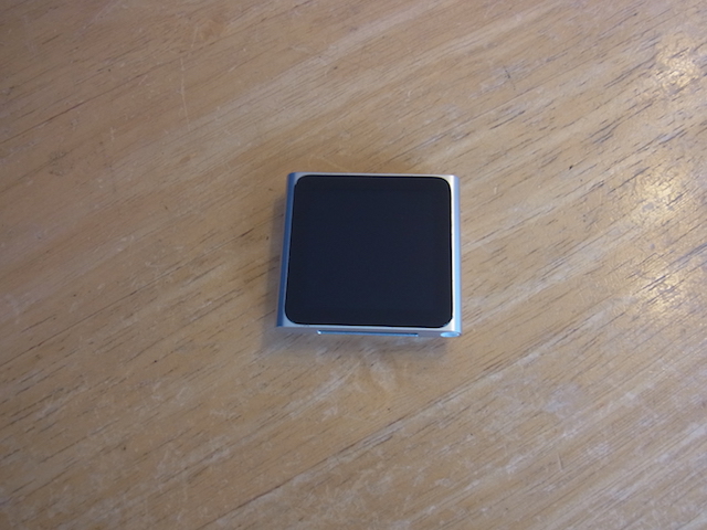 等々力のお客様　iPod nano6/iPod classic宅配修理　宅配キット発送！