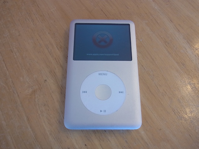 神戸市　iPod classic　大容量化カスタム512GB　簡単宅配キット