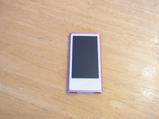 横浜のお客様　iPod nano7/ipod classic宅配修理　簡単宅配キット