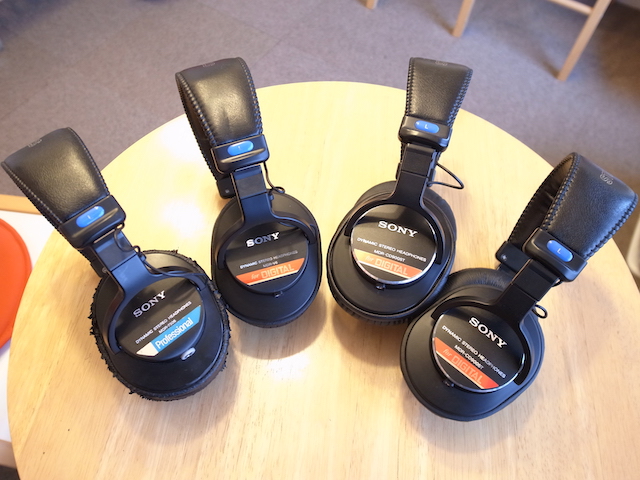 横浜のお客様　ソニーヘッドホン脱着カスタム