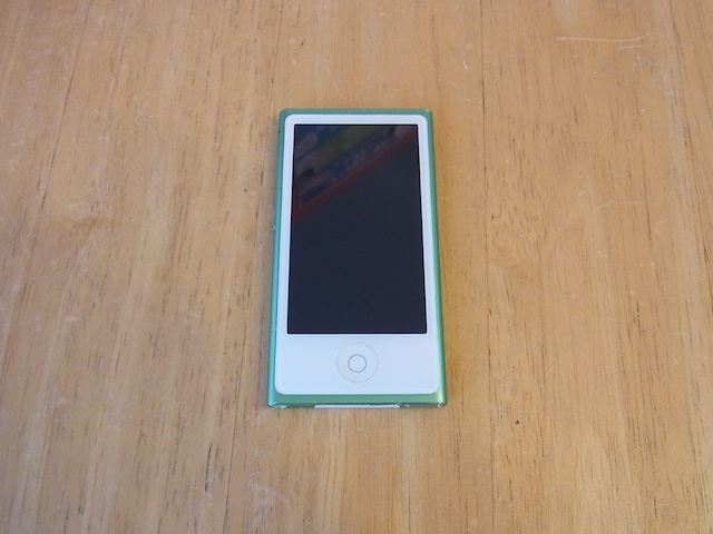 松戸のお客様　iPod nano7ガラス割れ修理　簡単宅配キット