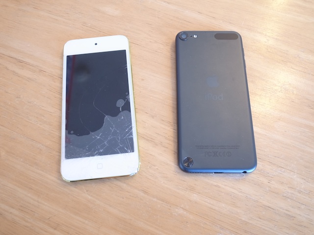 荻窪のお客様　画面割れiPod touch5買取　店頭支払い