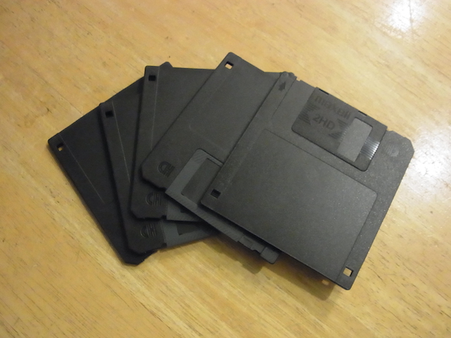 長野のお客様 フロッピーデータ変換/ワープロ修理/フロッピー販売