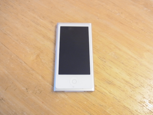 長崎のお客様　iPod nano7バッテリー交換修理　簡単宅配キット