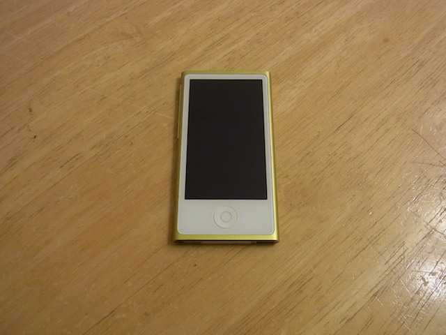 二子玉川のお客様 iPod nano7修理 宅配キットで簡単修理
