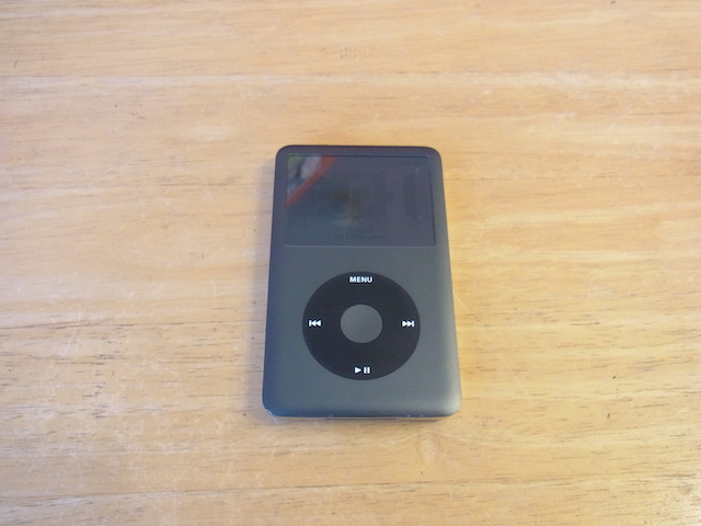 神戸のお客様　iPod classic故障/修理値下げ　宅配キットで簡単修理