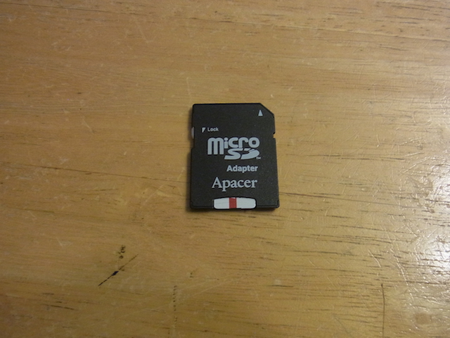 武蔵境からご来店　SDカードデータ消去/持ち込みデータ復元