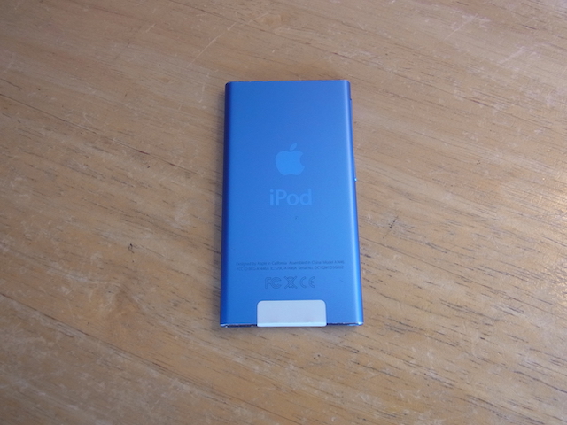 深谷市のお客様　iPod nano7バッテリー交換　宅配キットで簡単修理 