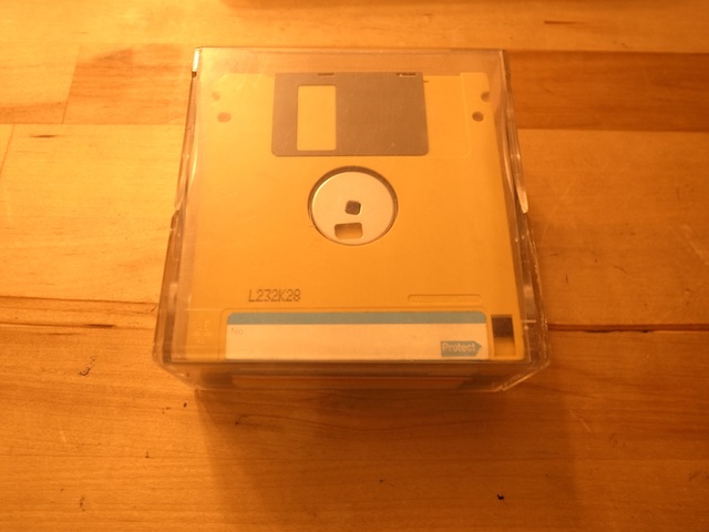 福岡のお客様　ワープロのフロッピー　パソコンデータに変換