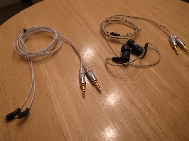 池袋のお客様　イヤホン変換ケーブル作成　来店予約