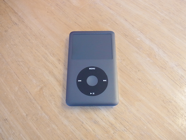 滋賀のお客様　iPod classicバッテリー交換　宅配キットで簡単修理